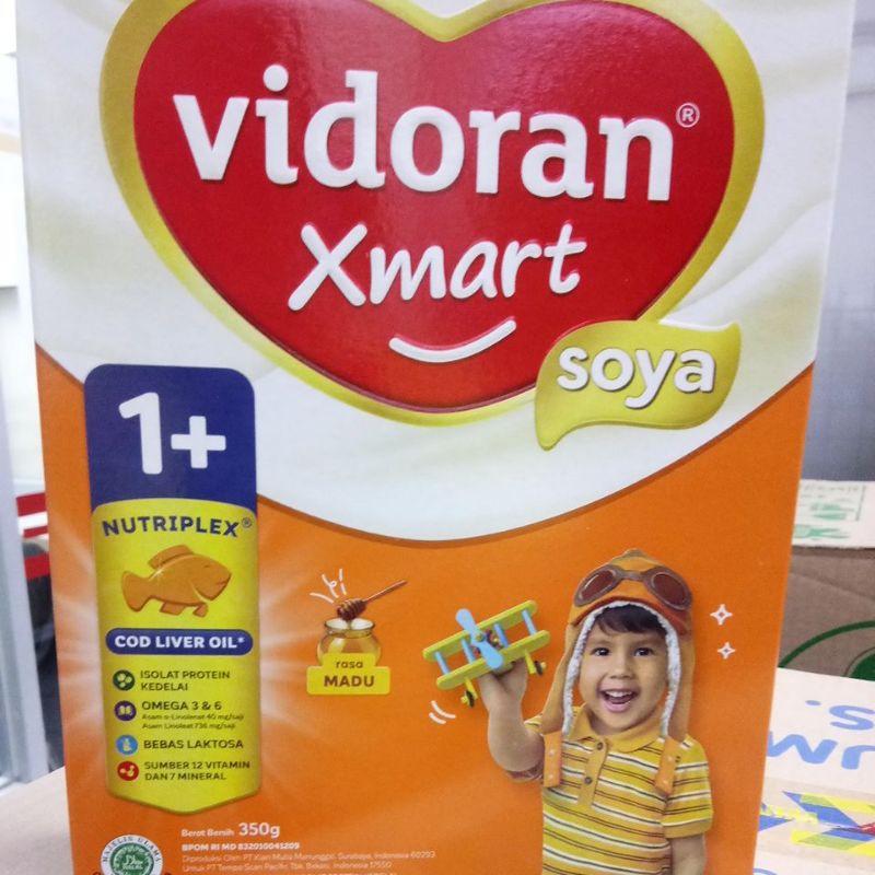 VIDORAN XMART SOYA 1+ MADU 350GR