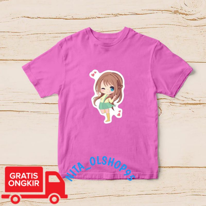 baju anak karakter lucu , baju anak perempuan , baju anak gambar kartun