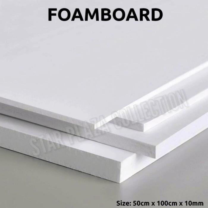 

Art Paper Polyfoam Depron Foamboard 10Mm - Dekor / Model Pesawat (50Cm X 100Cm)