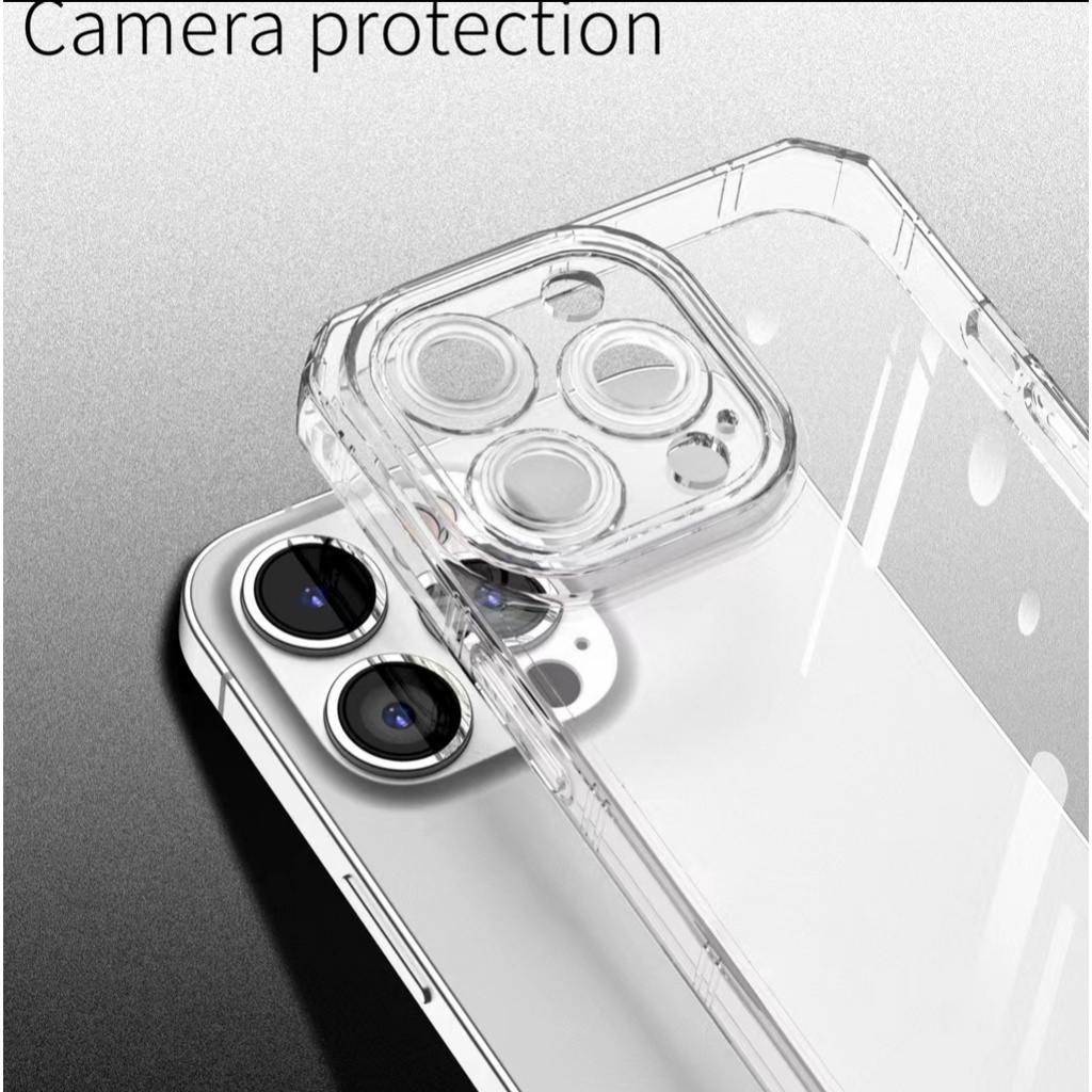 AIRBAG Air cushion Bumper CAMERA PROTECTION Kamera Iphone X XR XS max 11 12 13 14 pro max 12 13 7 8 se2 7+ 8+ mini 14 Plus case Cover