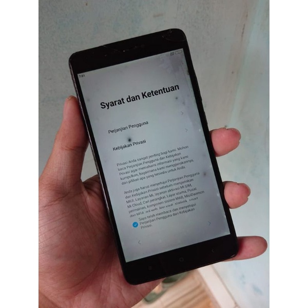 Redmi Note 4 Snapdragon minus