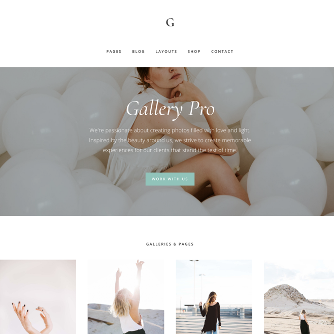 StudioPress Gallery Pro Genesis WP Theme