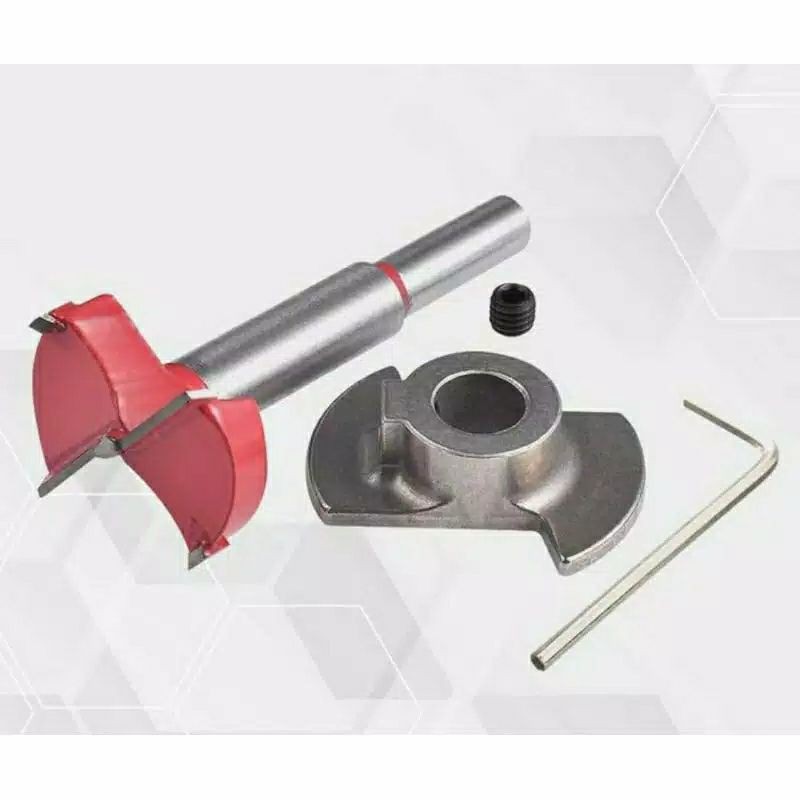 Mata Bor Engsel Sendok 35mm Mata Bor Forstner set Stopper