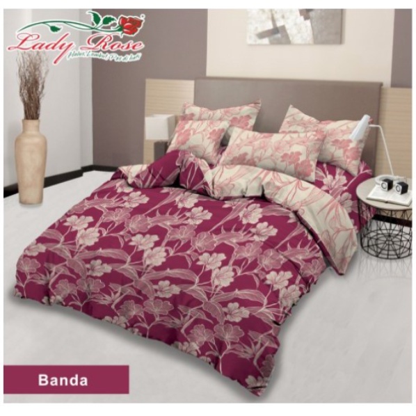 SPREI LADY ROSE QUEEN Size / SPREI LADY ROSE 160x200 / SPREI LADYROSE 160 QUEEN TERMURAH