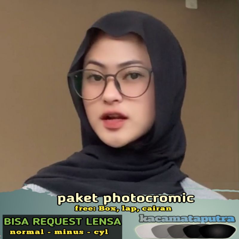 KACAMATA FELISSS 8184 | KACAMATA MINUS | KACAMATA + LENSA PHOTOCROMIC  ANTI RADIASI | KACAMATA