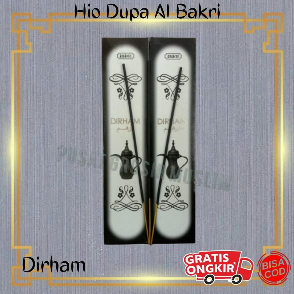 Hio Dupa Al Bakri Harum Aromaterapi Aroma Dirham Isi 28 Pcs Buhur Lidi