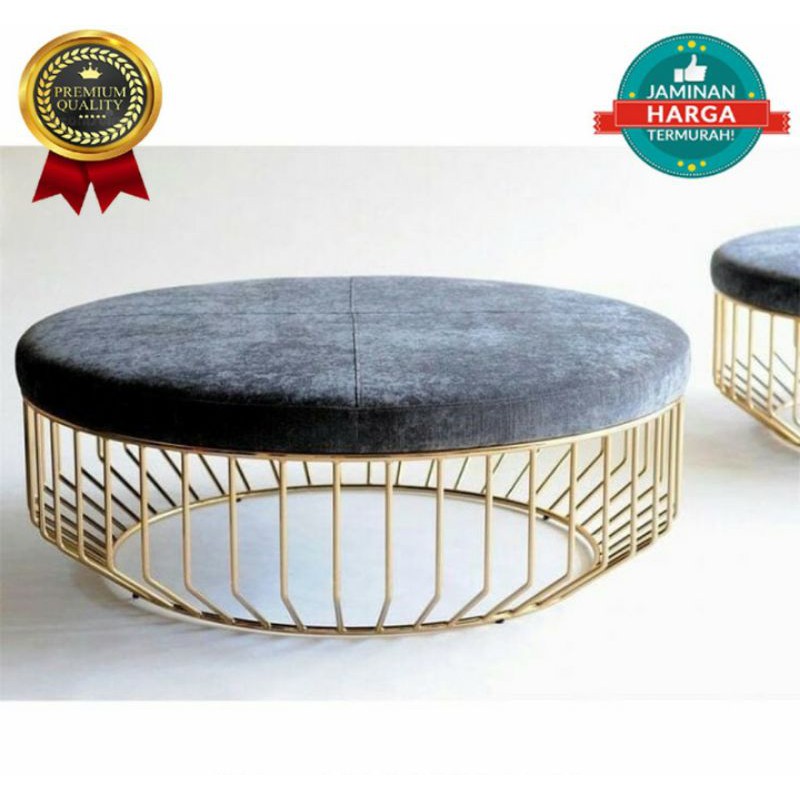 Stool Bulat Sofa | sofa stool | kursi stoll bulat | stool besi bulat | sofa minimalis | sofa ruang t