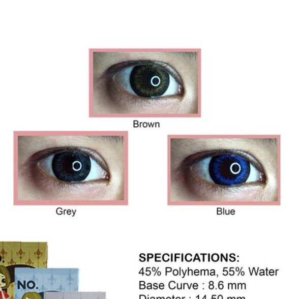 

♢ Alice No 2 softlens warna ➶