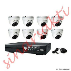 PAKET CAMERA CCTV AVTECH 8 CAMERA 2MP 1080P ( komplit tinggal pasang )MURAH