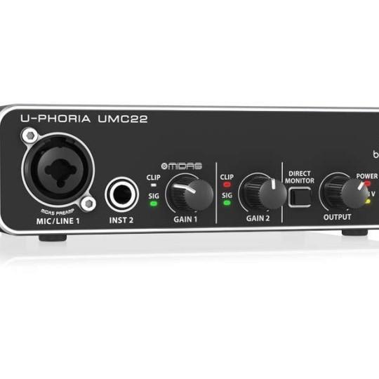 Soundcard Behringer UMC22