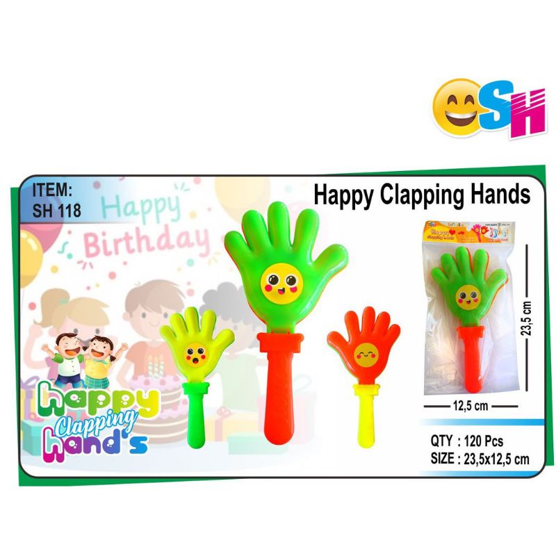 Mainan tepuk tangan Claping Hands pemeriah acara Ulang Tahun SH118
