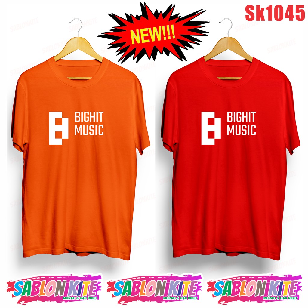 MURAH!!! KAOS BIG HIT BIGHIT MUSIC BESAR SK1045 FG JK SG JH V UNISEX