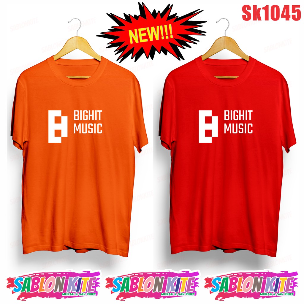 MURAH!!! KAOS BIG HIT BIGHIT MUSIC BESAR SK1045 FG JK SG JH V UNISEX