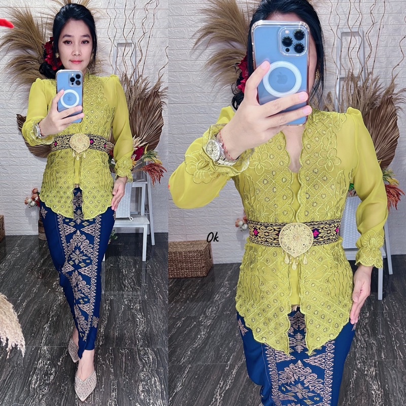 kebaya jadi bordiran terlaris