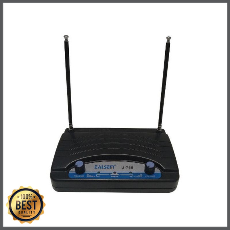 Mishad Shop -  Microphone / Mic Wireless U-755 Ealsem GU-5117-2687