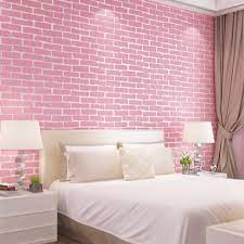 Wallpaper Stiker Dinding Murah - Walpaper Dinding 5 Meter Murah Bata Pink ALBINO88