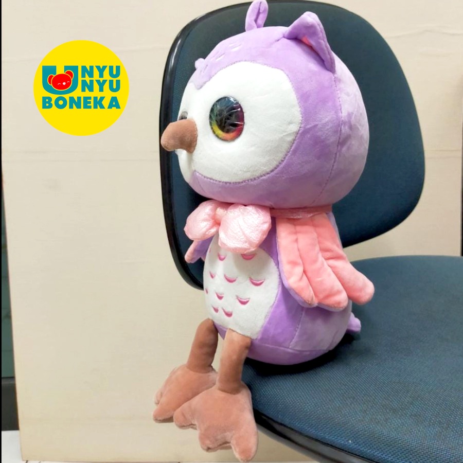 boneka owl roumang burung hantu, bahan soft lembut  bisa buat kado dan souvenir