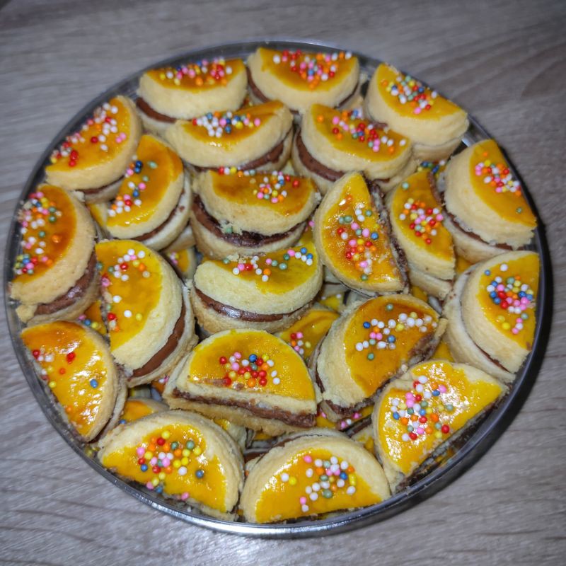 Kue kering coklat dollar