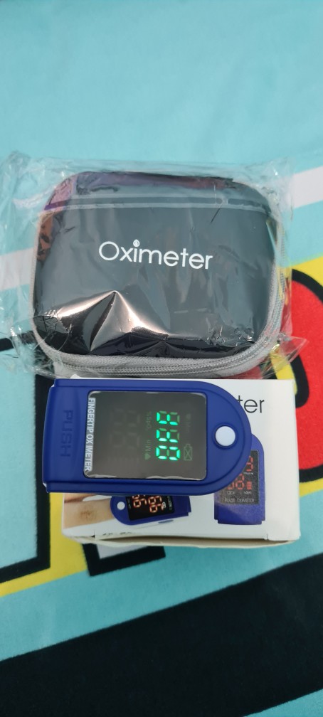 [ready Oksimeter]*  Eva Neutral Oximeter Storage Bag Protection Box Kit Medical Bag