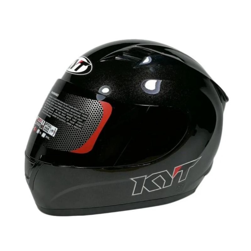 Helm Full Face | Kyt R10 Black Metalik