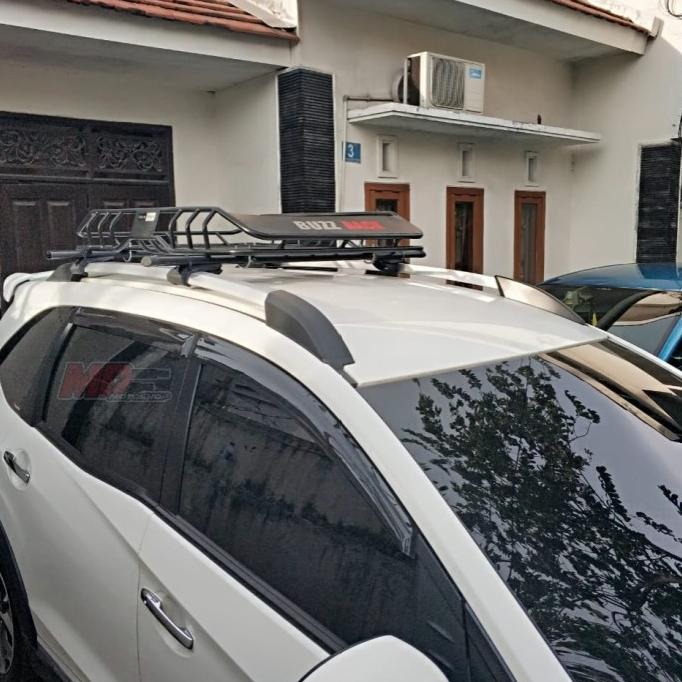 Paket Roof Top Rack Mobil Lokal plus Rhino Cross Bar - Buzz Rack Lokal