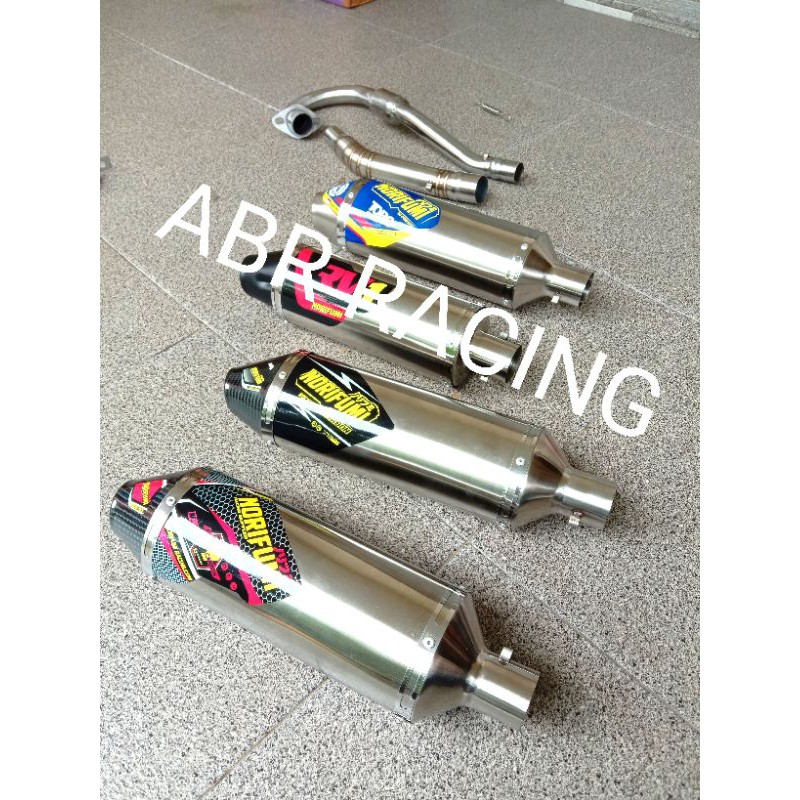 Knalpot racing KLX 150 bf norifumi