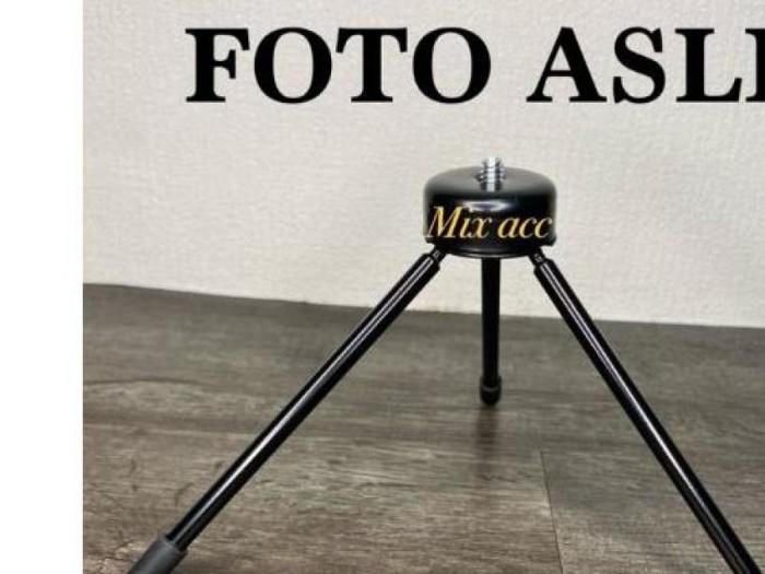 Tripod mini BESI stabil dan kuat DSLR camera hp ring light