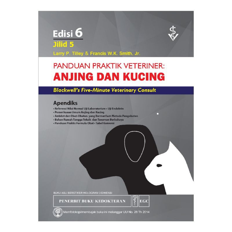 Panduan Praktik Veteriner Anjing dan Kucing Edisi 6 Jilid 5