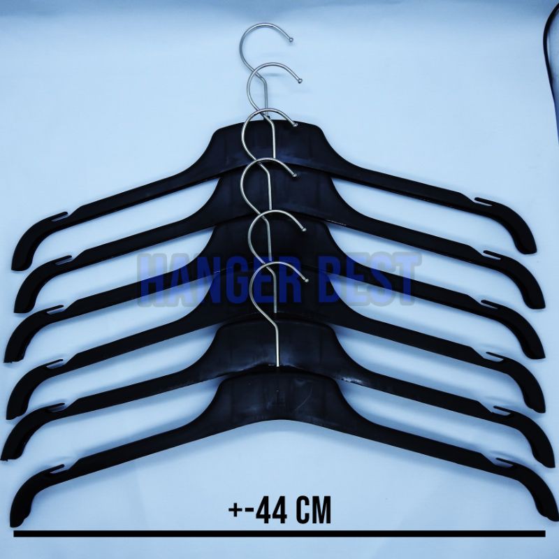 Hanger Gantungan Plastik (1Lusin)  282 | Gantungan Baju Berkualitas - hanger kaos