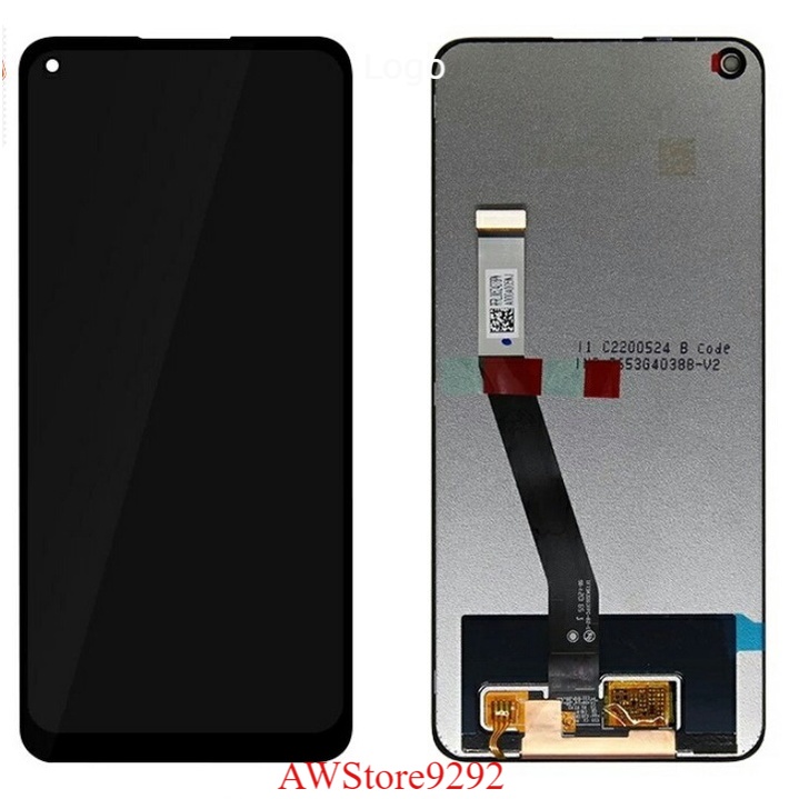 Layar Sentuh LCD TS Touchscreen Fullset XIAOMI REDMI NOTE 9 5G - BLACK