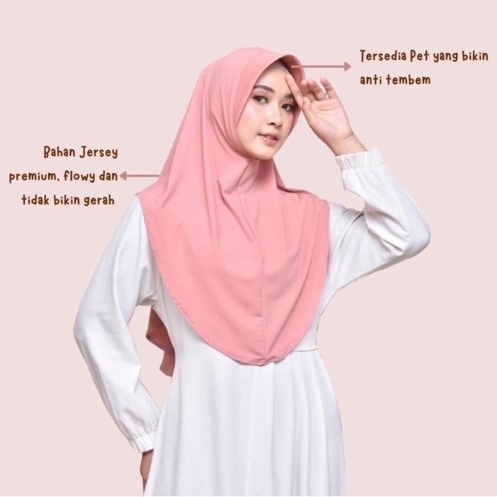 Hijab Instan Pinguin Jersey Premium