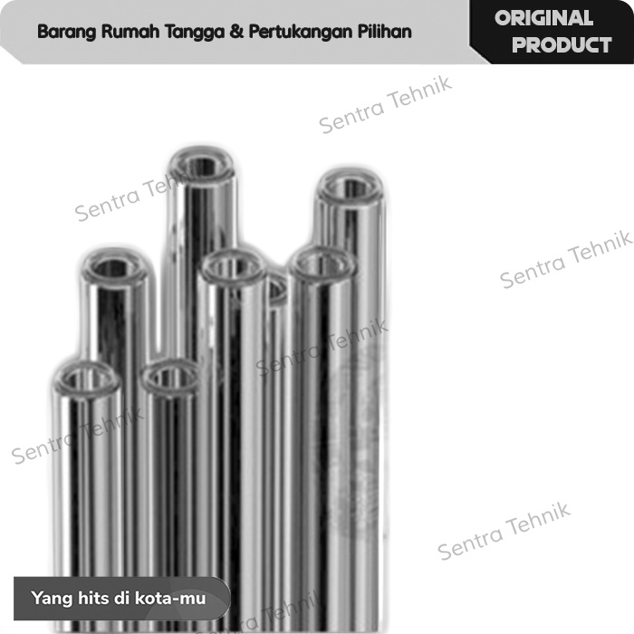 Pipa Kaca Tabung Boiler Setrika Uap OD 13mm Tebal 2,4mm / CM (Centimeter)
