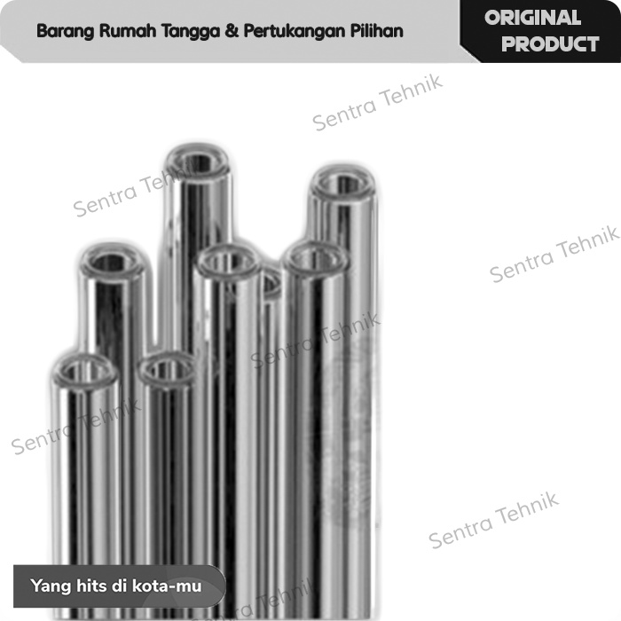 Pipa Kaca Tabung Boiler Setrika Uap OD 13mm Tebal 2,4mm / CM (Centimeter)