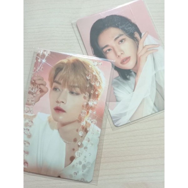 (CEK DESKRIPSI) LIMITED Photocard Stray Kids X Nacific New PC Hyunjin & Lee Know, Seungmin & I.N, Ba