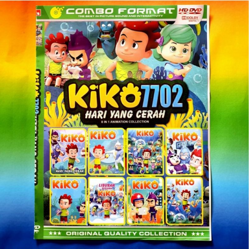 PROMO KASET DVD VIDEO FILM ANAK ANAK KARTUN ANIMASI KIKO