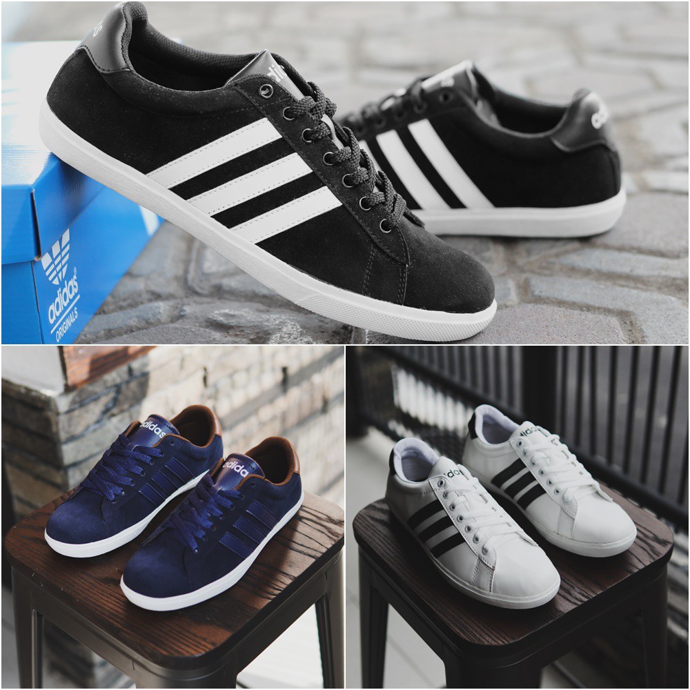 SNEAKERS PRIA ADIDAS NEO DERBY / SEPATU CASUAL KETS BERTALI / SEPATU MURAH TRENDY KEREN