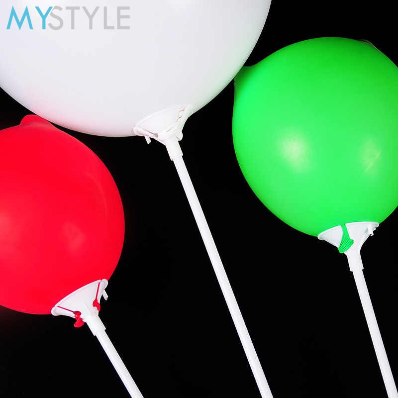 STICK BALON KECIL (1 PACK) STIK BALON PEGANGAN BALON STICK AND CUP BALON MURAH