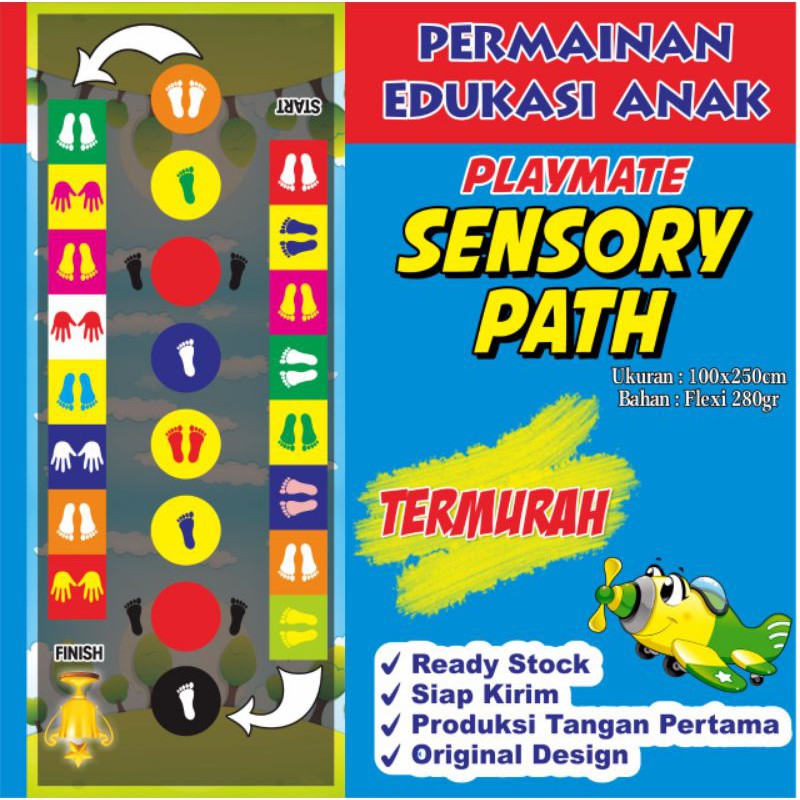 Mainan Anak Playmate Sensory Path