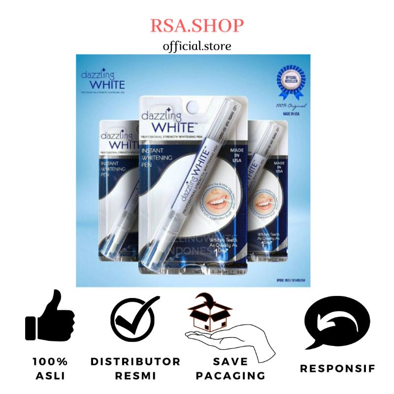 Pemutih Gigi Dazzling White pen