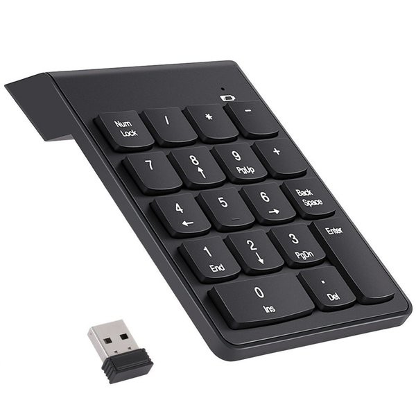 Keyboard numeric wireless mini usb 2.4ghz - Keypad angka