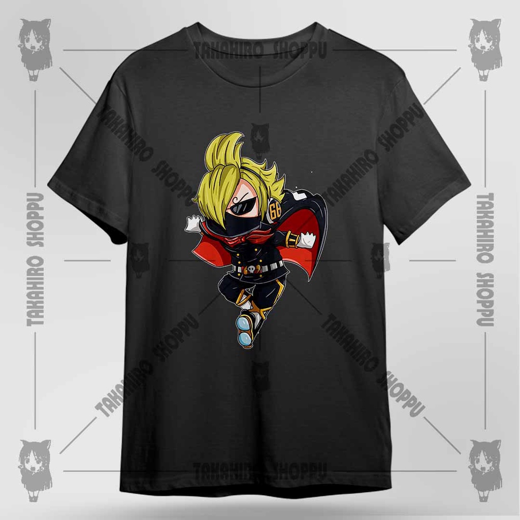 Baju Kaos Print DTF One Piece SANJI