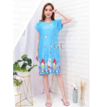 BAJU TYPE DRES 95 L BAHAN kATUN CHINA  KWALITAS IMPORT