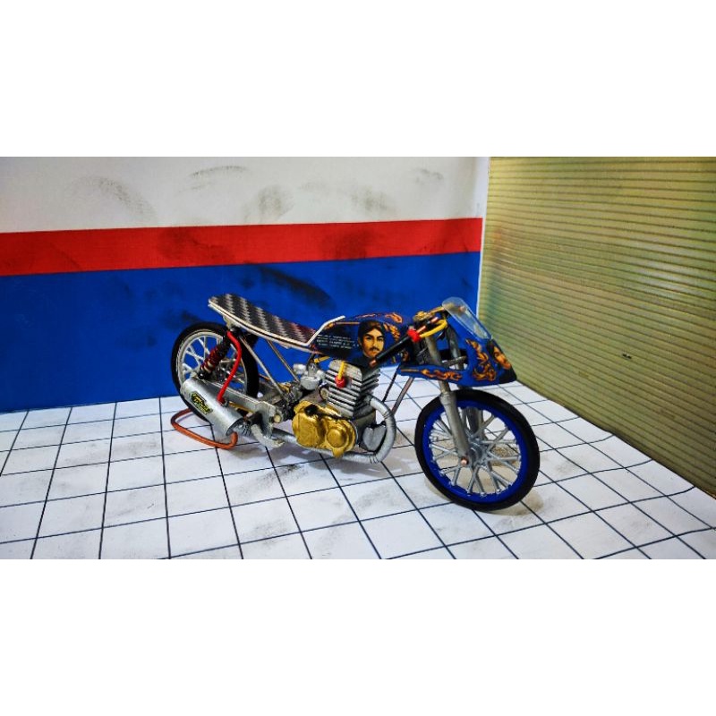 miniatur motor herex jawa timuran GL kalijaga