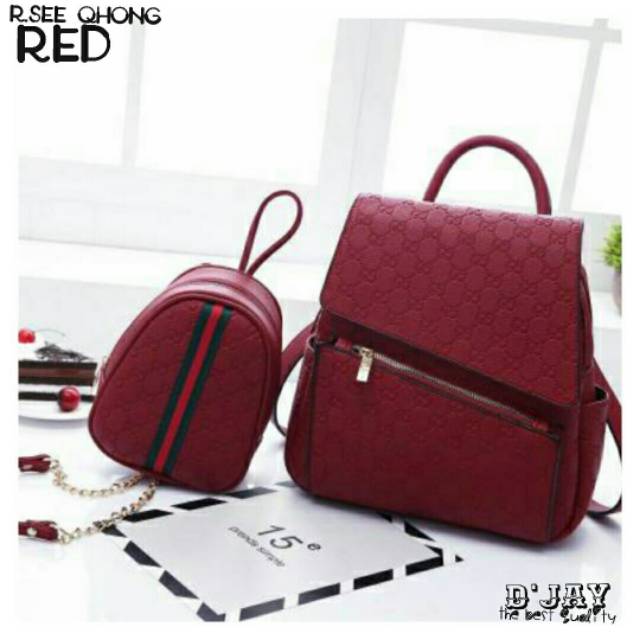 Ransel R.see qhong / tas ransel 2in1