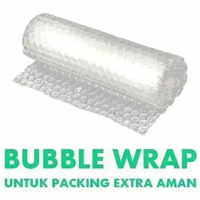 

Packing Tambahan Wajib Buble Warp