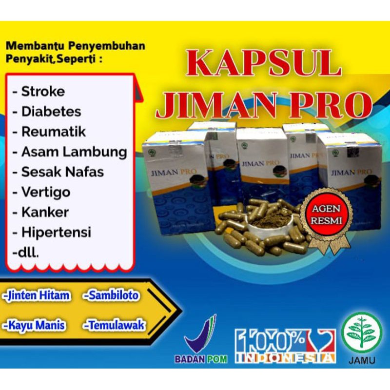 JIMAN PRO herbal asli |agen jimanpro bayar ditempat mengatasi penyakit