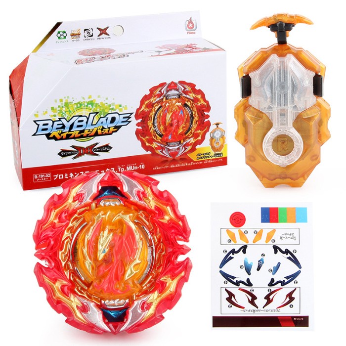 Gasing Beyblade Burst DB merk Flame B-191-02 Prominence Phoenix T