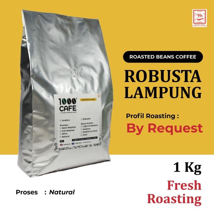 

[ COD ] Biji Kopi Robuasta Lampung 1Kg NEW Kode 155