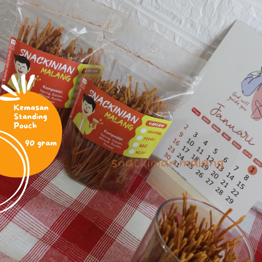 

(READY) MIE LIDI KEMASAN Standing pouch