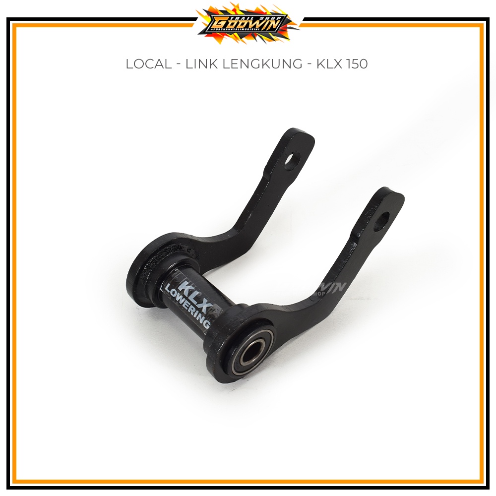 Unitrack Lengan Ayun / Link Lengkung Peninggi shock Link Standar Lowering Pemendek Shok Belakang CRF 150L KLX 150 Dtracker Yamaha WR 155 Hitam